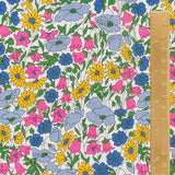 Poppy and Daisy V Neon -  Liberty Tana Lawn