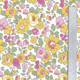 Betsy Y - Yellow/Pink, Bespoke  Liberty Tana Lawn