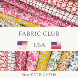 Liberty Tana Lawn Bi - Monthly Fabric Club - Fat Eighths - USA