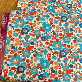 Betsy Y - Aqua/Brown, Bespoke  Liberty Tana Lawn