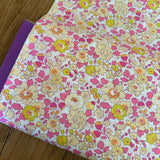 Betsy X Yellow/Pink - Bespoke  Liberty Tana Lawn