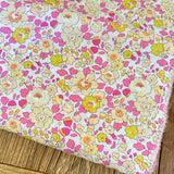 Betsy X Yellow/Pink - Bespoke  Liberty Tana Lawn