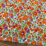 Betsy Mandarin - Bespoke  Liberty Tana Lawn