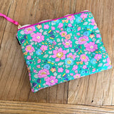 Liberty Tana Lawn Travel Pouch - Betsy Meadow