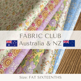 Fat Sixteenths- Fabric Club Liberty Tana Lawn Bi - Monthly (Australia & NZ)