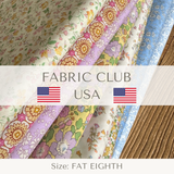 Liberty Tana Lawn Bi - Monthly Fabric Club - Fat Eighths - USA