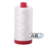 Aurifil 12wt Cotton Thread - Natural White 2021