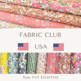 Liberty Tana Lawn Bi - Monthly Fabric Club - Fat Eighths - USA