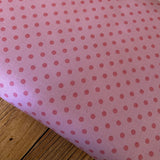 Sevenberry Cotton Printed Spot - Pink/Red