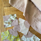 Antique Wash Linen - Dusky Pink