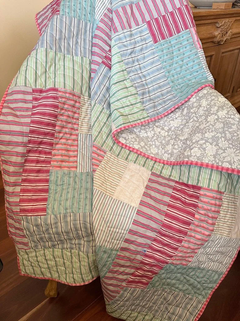 Patchwork Weekends Weekend Stripes PDF Quilt Pattern – Mel Storey Patchwork