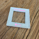 1 1/2"  Square Stamp