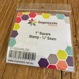 1"  Square Stamp