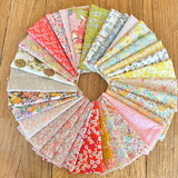 Capel Wheels Quilt - Ultimate Linen and Liberty Kit