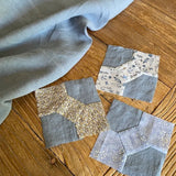 Antique Wash Linen - Steel Grey