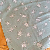 Japanese Floral - Misty Blue