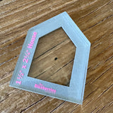 1  1/2" x 2 1/4" House Stamp