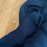 Lightweight Linen - Midnight Blue