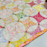 Linen and Liberty Tana Lawn Flowering Snowballs Quilt Kit
