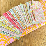 Linen and Liberty Tana Lawn Flowering Snowballs Quilt Kit