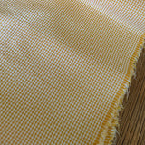 Sevenberry Cotton Seer Sucker - Yellow Check
