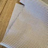 Sevenberry Cotton Seer Sucker - Brown Check