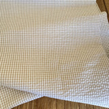 Sevenberry Cotton Seer Sucker - Cream Check