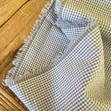Sevenberry Cotton Seer Sucker - Grey Check