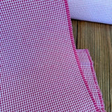Sevenberry Cotton Seer Sucker - Red Check